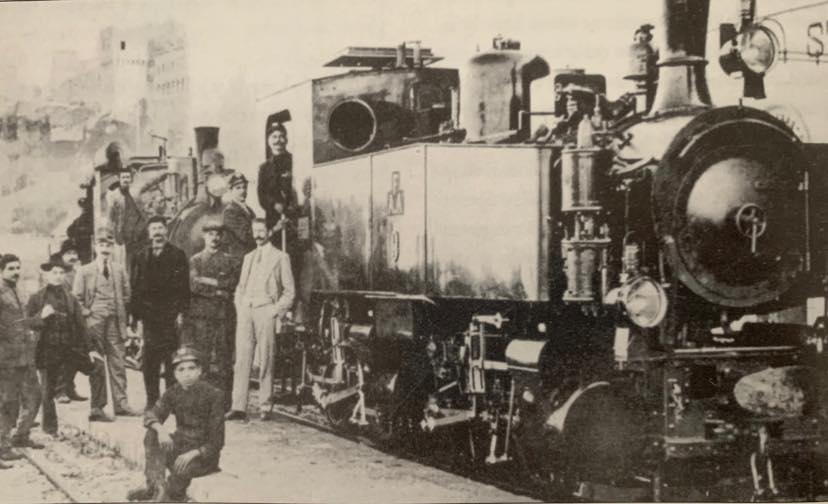 Foto del treno Amandola - Porto San Giorgio del 1908